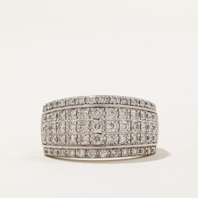 Michael Hill' Pave Set Diamond Ring | 1.00ctw | SZ 7.25 |