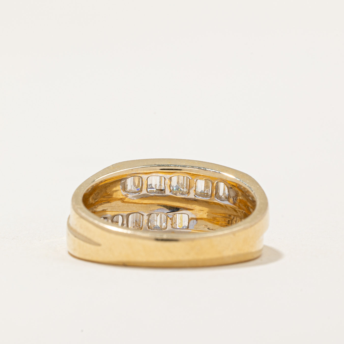 Baguette Cut Diamond Ring | 0.83ctw | SZ 6.25 |