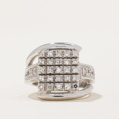 Diamond Cocktail Ring | 0.62ctw | SZ 6 |