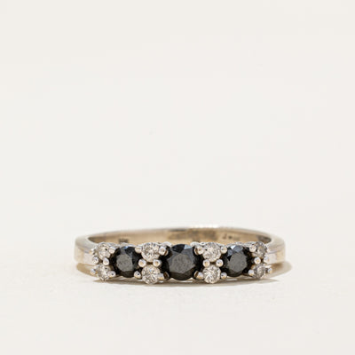 Black & White Diamond Ring | 0.30ctw, 0.15ctw | SZ 6 |