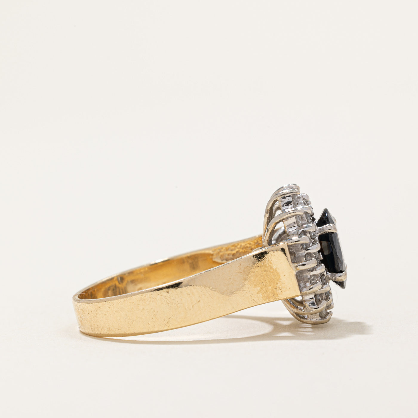 Sapphire & Diamond Halo Ring | 2.01ct, 0.52ctw | SZ 6.75 |