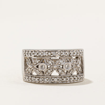 Diamond Cocktail Ring | 0.40ctw | SZ 5.25 |