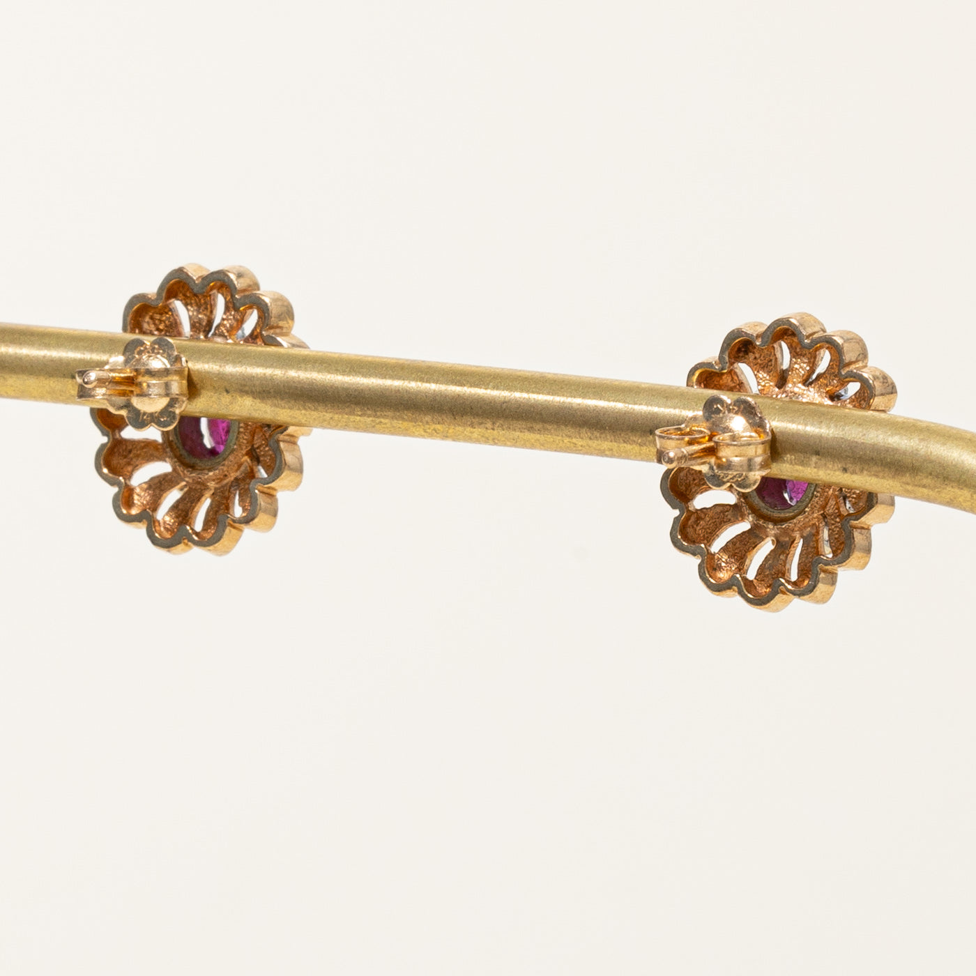 Ruby & Diamond Earrings | 1.13ctw, 0.39ctw |