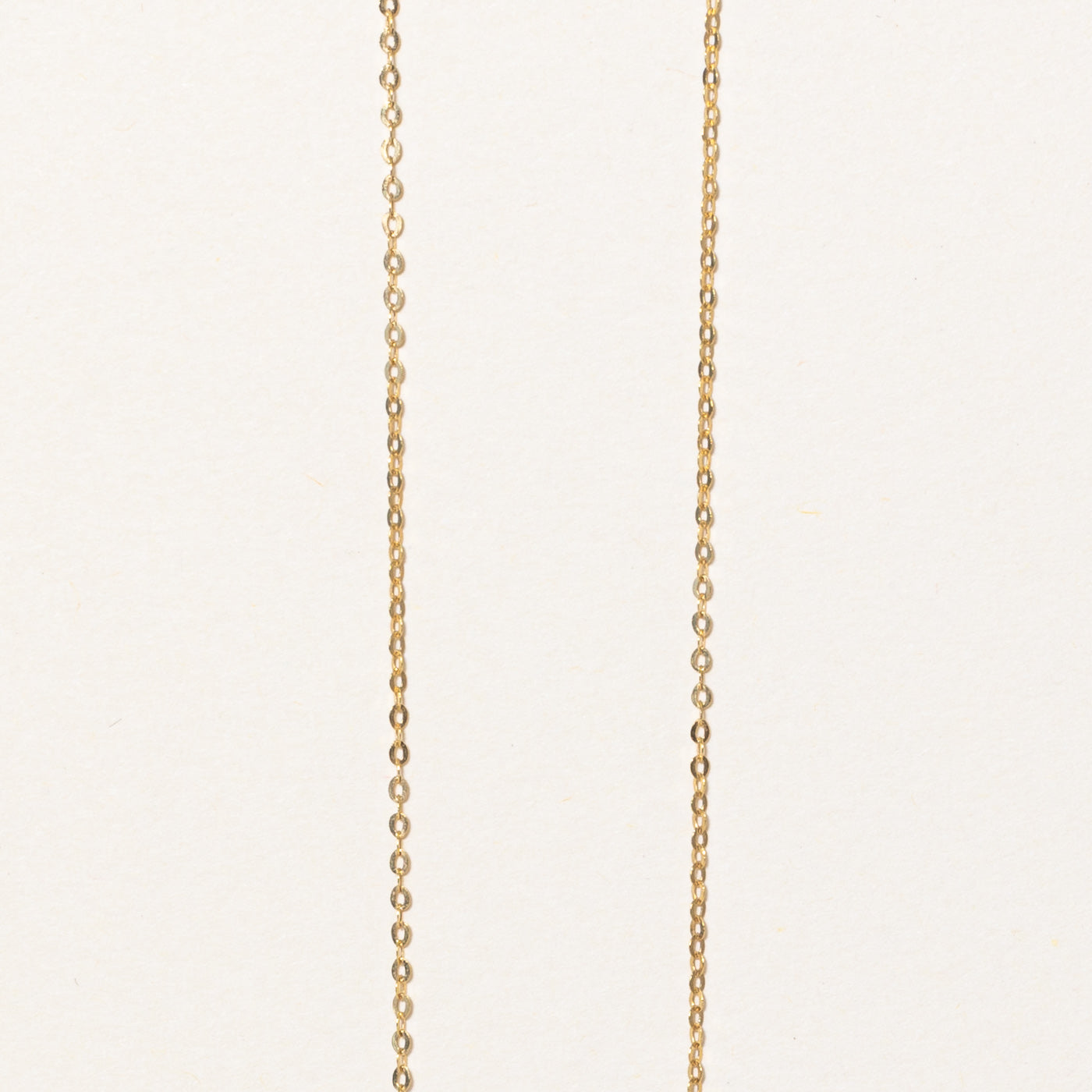 Synthetic Sapphire & Natural Diamond Pendant & Necklace | 0.13ctw | 18" |