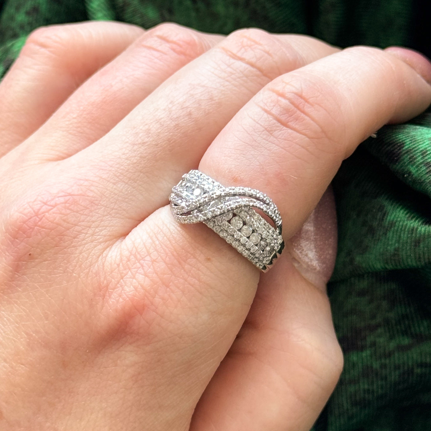 Diamond Cocktail Ring | 0.66ctw | SZ 7 |