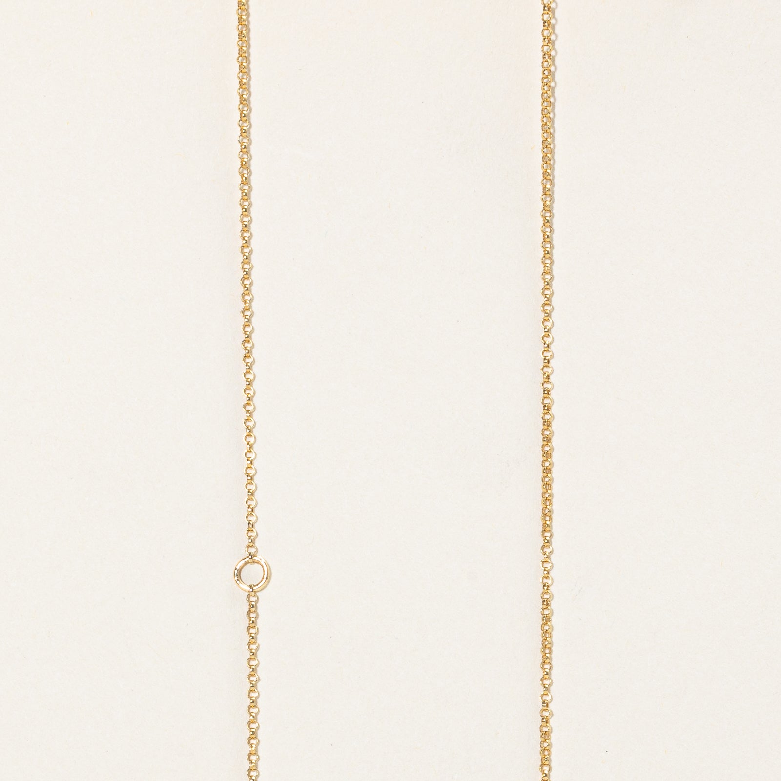 18K Diamond Flower Fixed Pendant Necklace | 0.12ctw | 18"