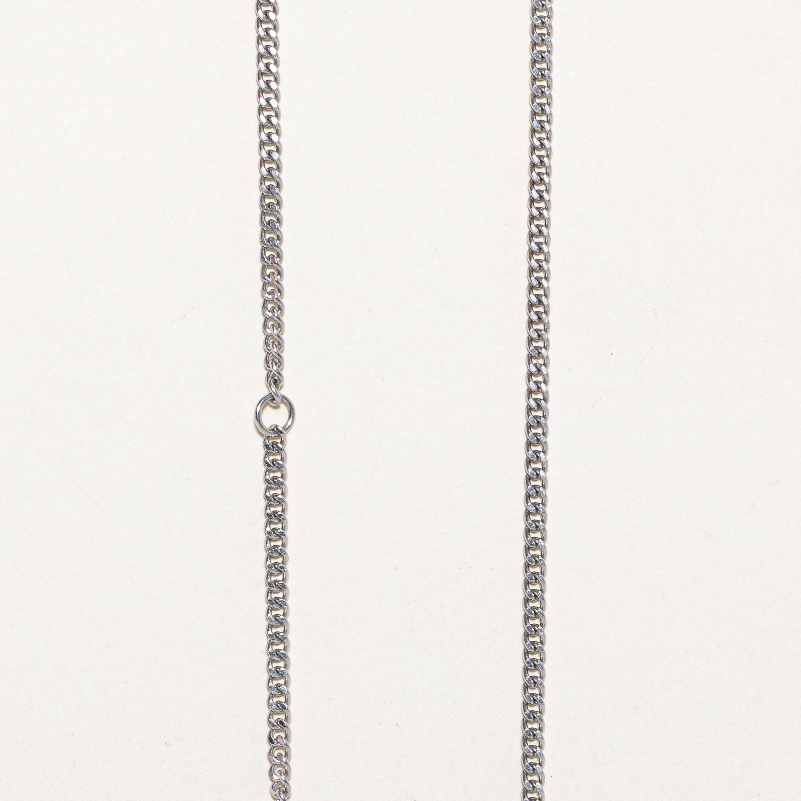 3ct+ Natural Diamond Solitaire Bezel Set Necklace | 3.05ct I1 G/H Excellent cut | 16"