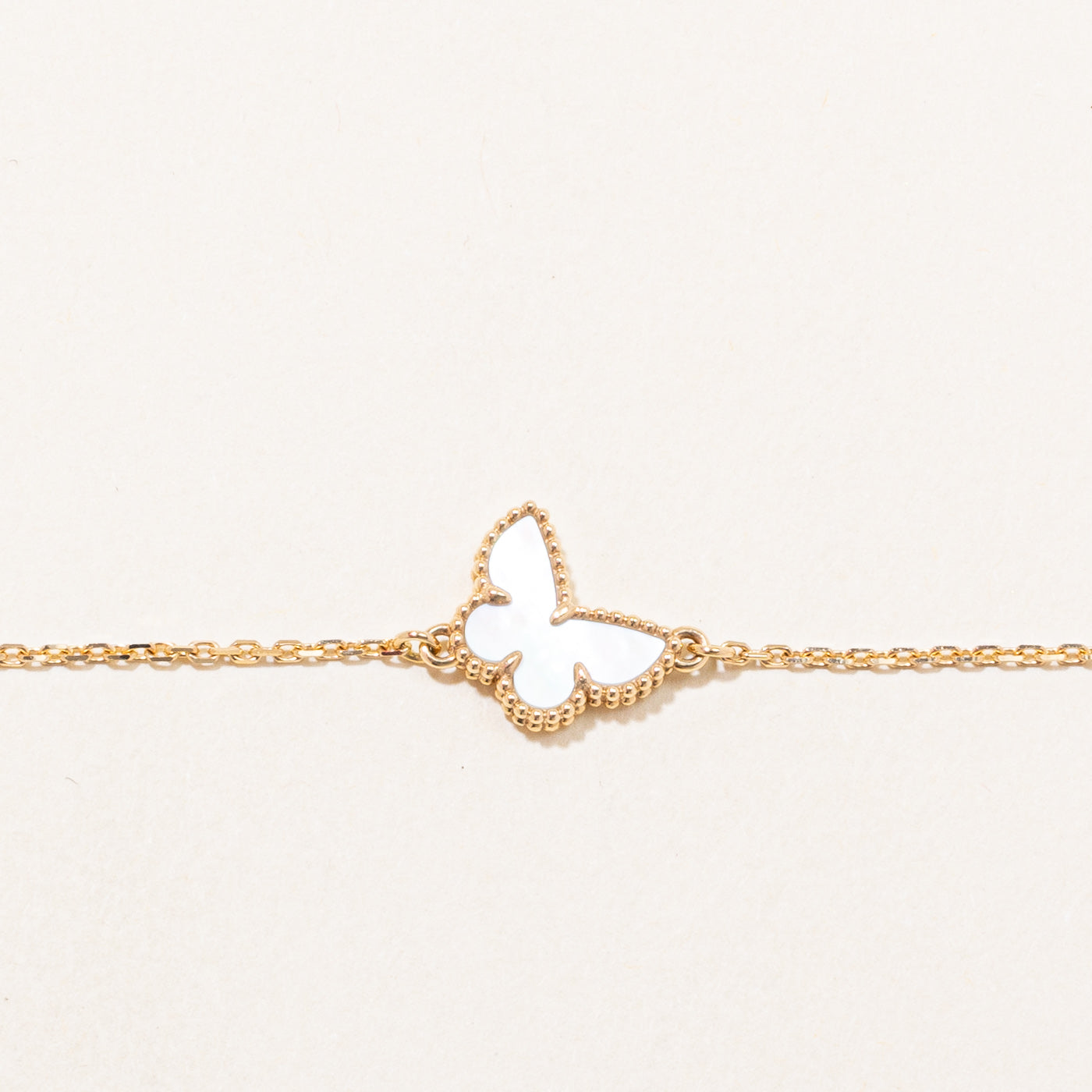 'Van Cleef & Arpels' Sweet Butterflies Bracelet | 7" |