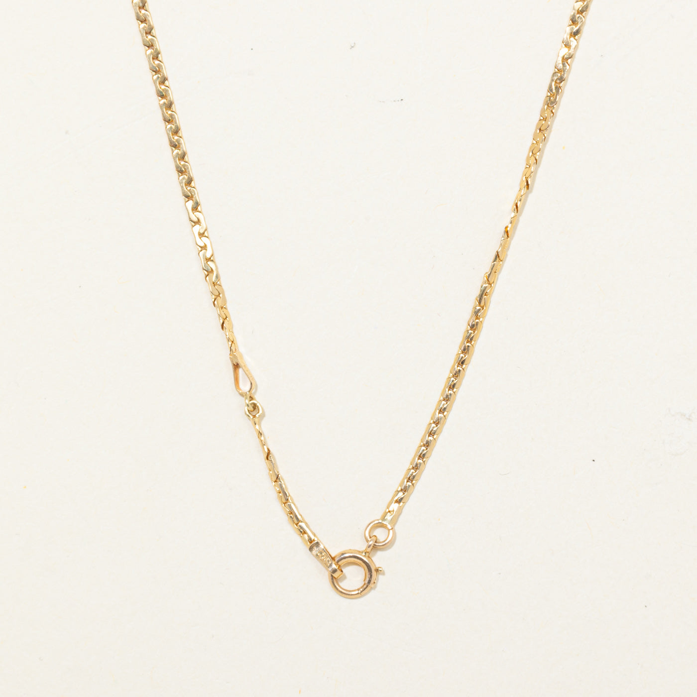 Two Tone Gold Heart Cut Diamond Necklace | 1.29ct VS1 G/H | 16.75"
