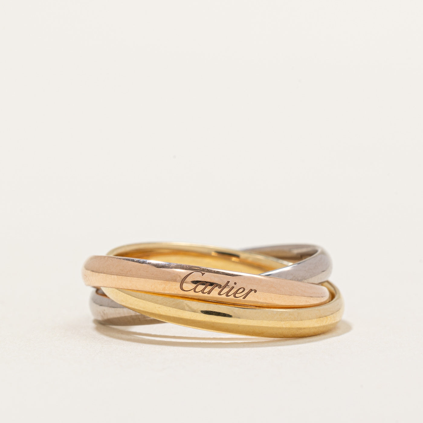 'Cartier' Trinity Ring, Small Model | SZ 5.5 |