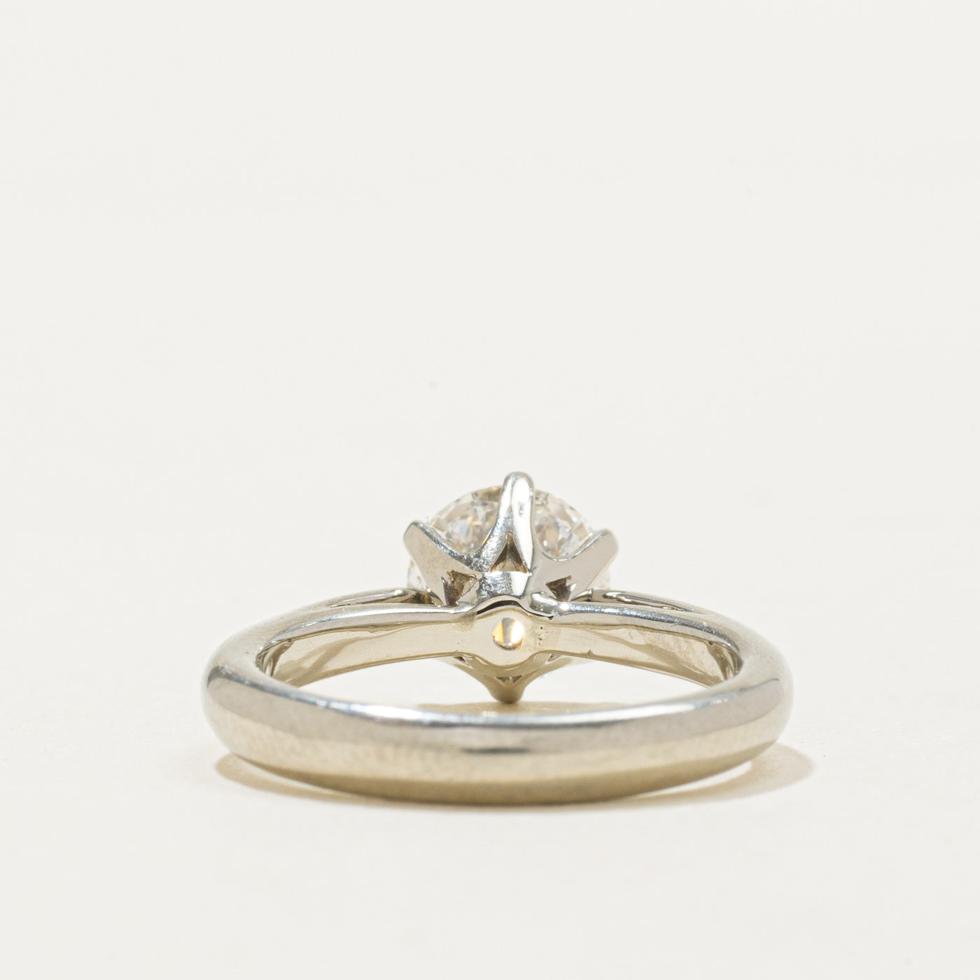 GIA Canadian Diamond Engagement Ring | GIA 1.19ct VS2 F Ex | SZ 4.5