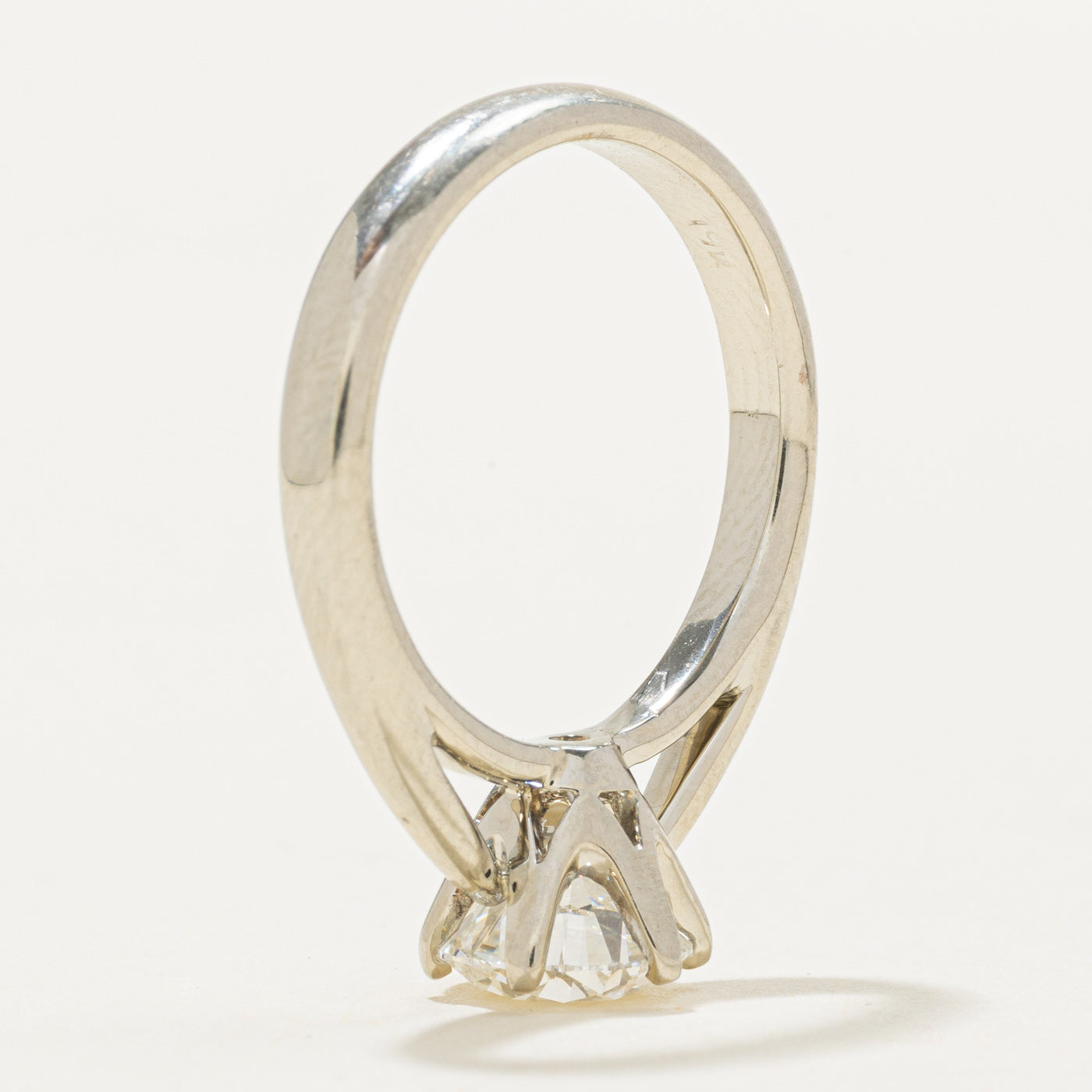 GIA Canadian Diamond Engagement Ring | GIA 1.19ct VS2 F Ex | SZ 4.5