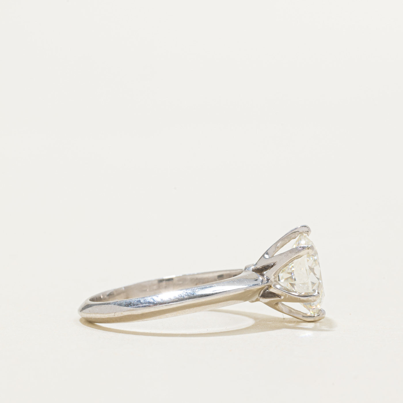 GIA Diamond Solitaire Engagement Ring | GIA 1.70ct VS2 J Ex | SZ 3.5