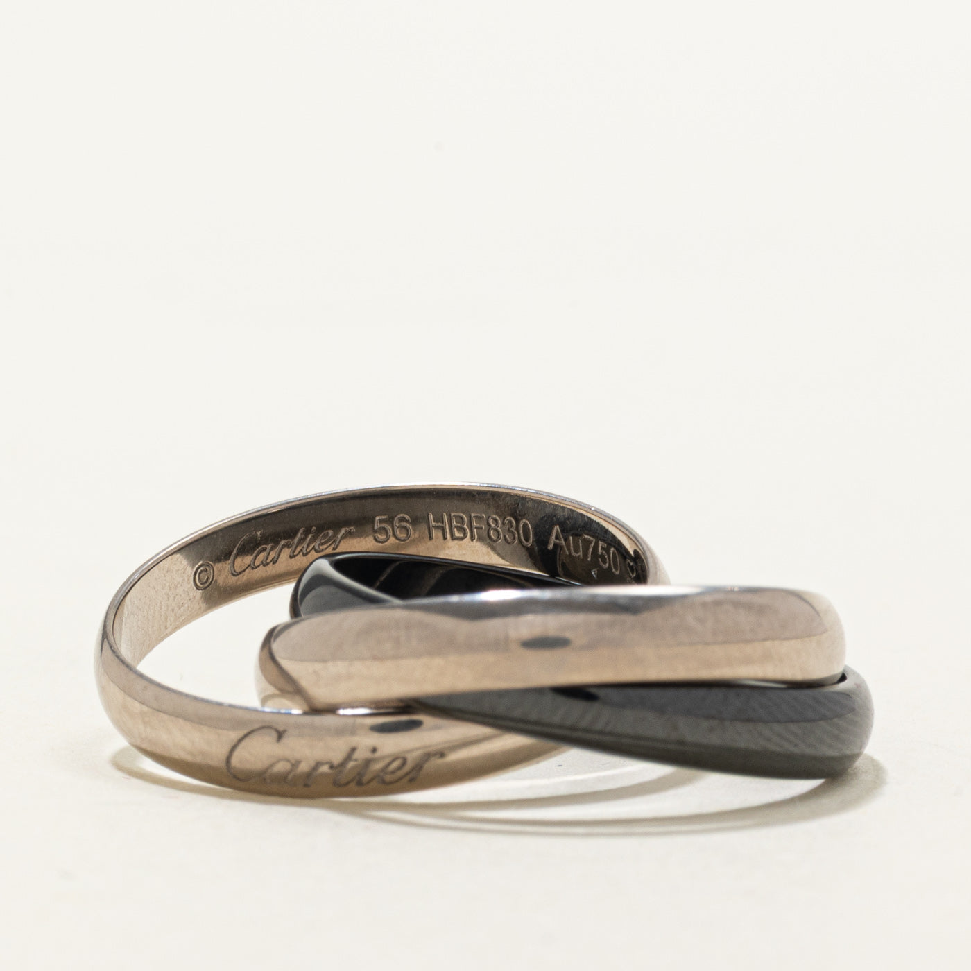 Cartier' Trinity ring, Ceramic, Classic Model | Cartier SZ 56