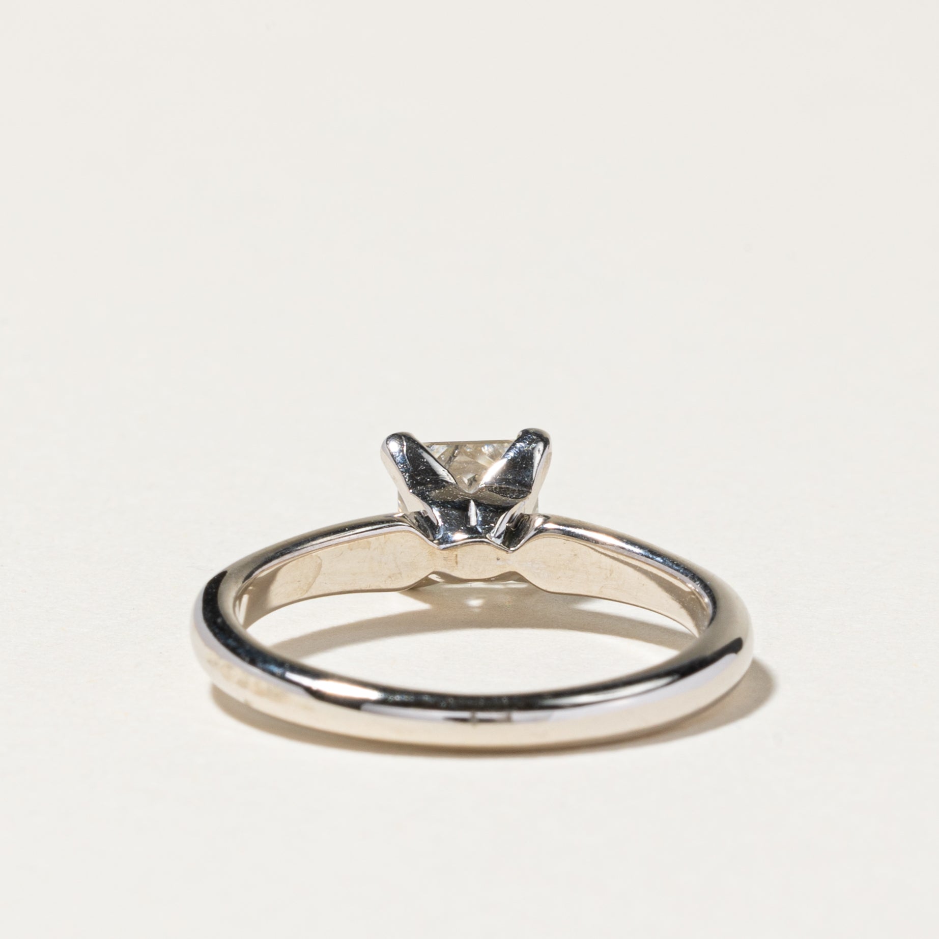 14K White Gold Diamond Ring | 0.88ct | SZ 6