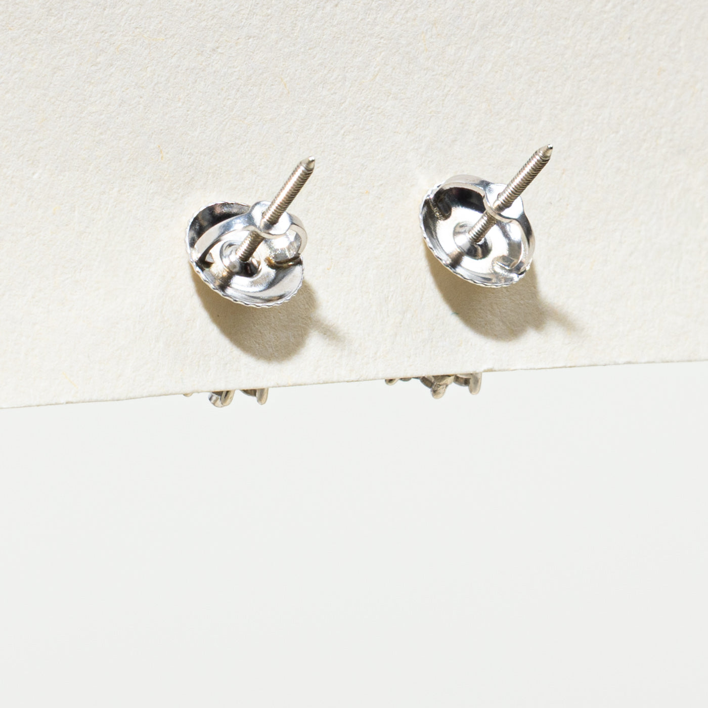 14K Sapphire & Diamond Petal Halo Stud Earrings  | 1.50ctw, 0.36ctw