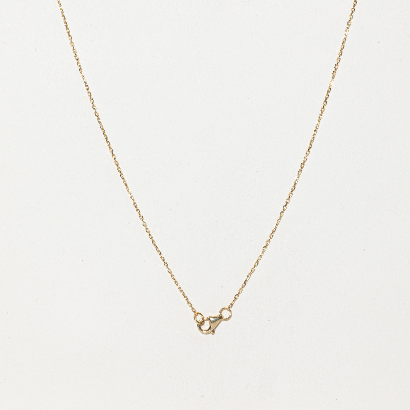 18K Yellow Gold Butterfly Pendant Necklace | 16"
