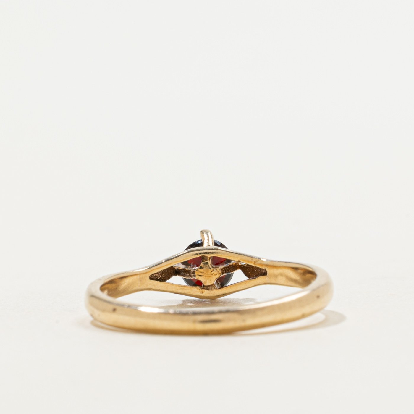 14K Ring with Garnet