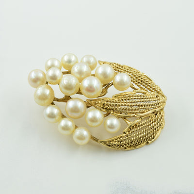Pearl Brooch | 25.00ctw |