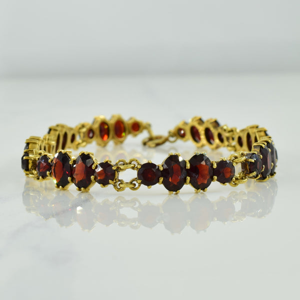 Garnet Bracelet | 21.00ctw | 7.5