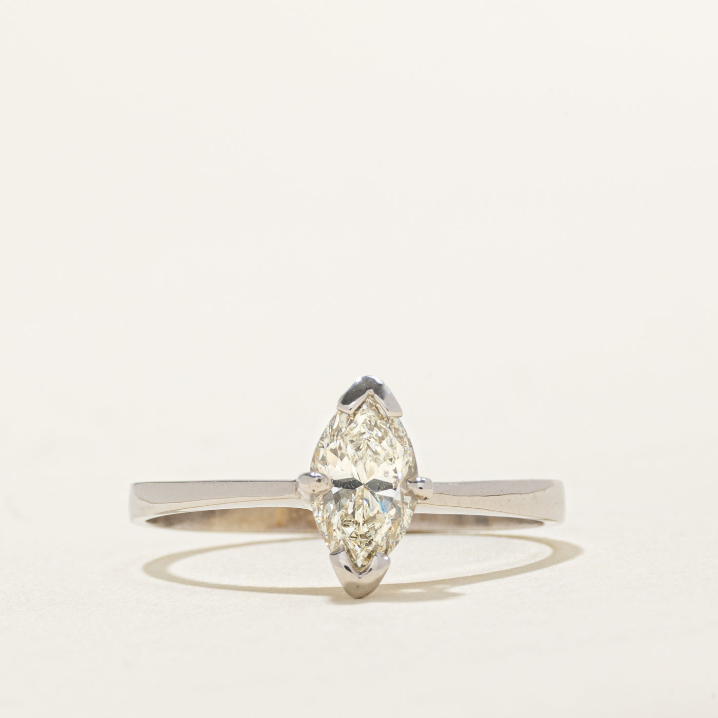 Solitaire Marquise Diamond Engagement Ring | 1.00ct | SZ 9.5 |