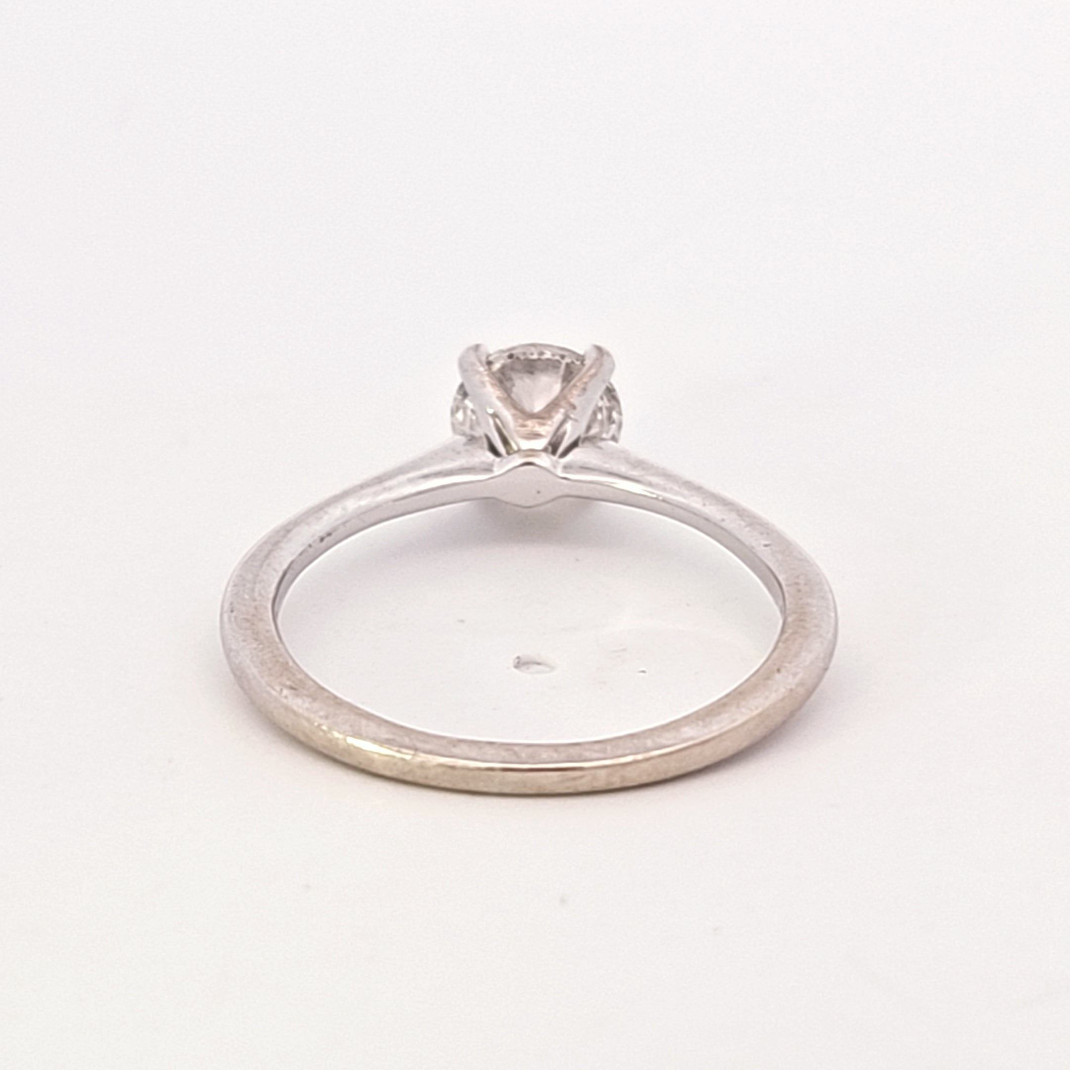Bague de fiançailles solitaire discrète en diamant certifié GIA | 1,02 ct | Taille 7 | 