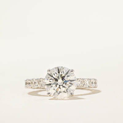 2.34ct GIA-graded Natural Diamond Engagement Ring | GIA 2.34ct VS1 G Ex | 3.62ctw | SZ 4 |