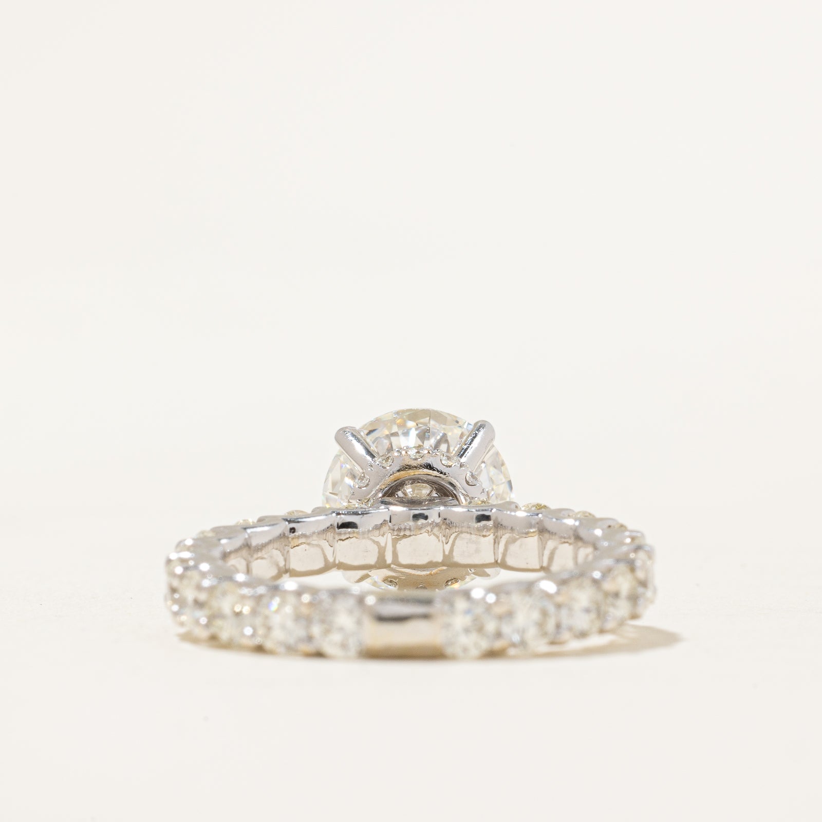 2.34ct GIA Diamond Engagement Ring | GIA 2.34ct VS1 G Ex | 3.62ctw | SZ 4 |