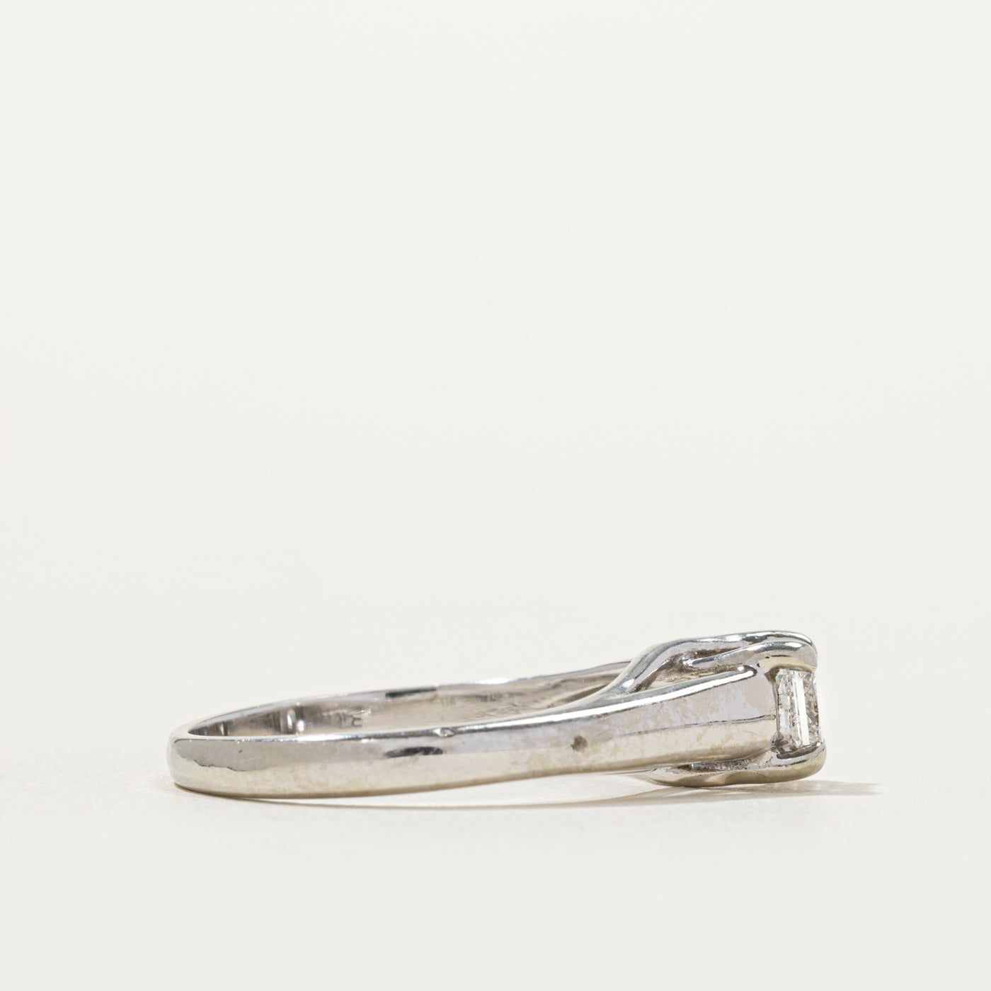 IGI Princess Cut Diamond Ring | 0.80ct I1 E/F | SZ 9.25
