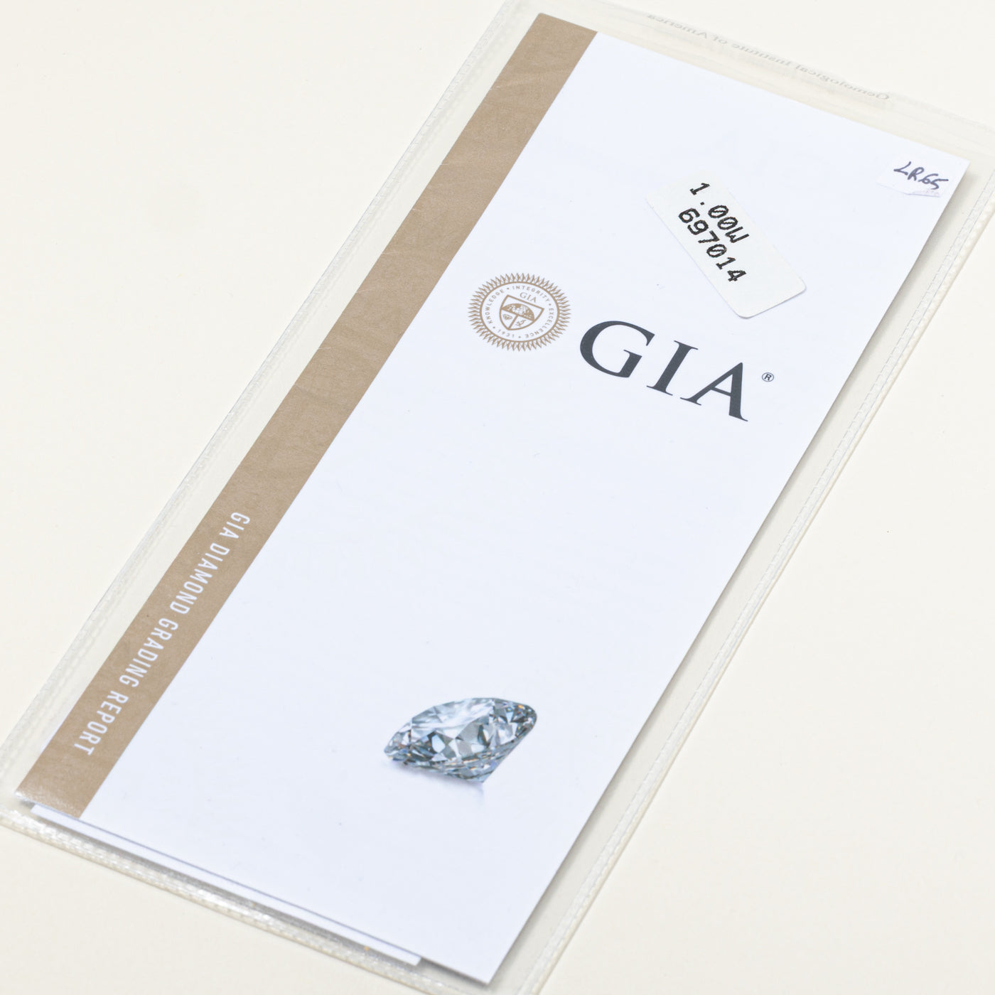GIA Round Brilliant Cut Solitaire Diamond Ring | GIA 1.09ct SI2 F Ex | SZ 7.0