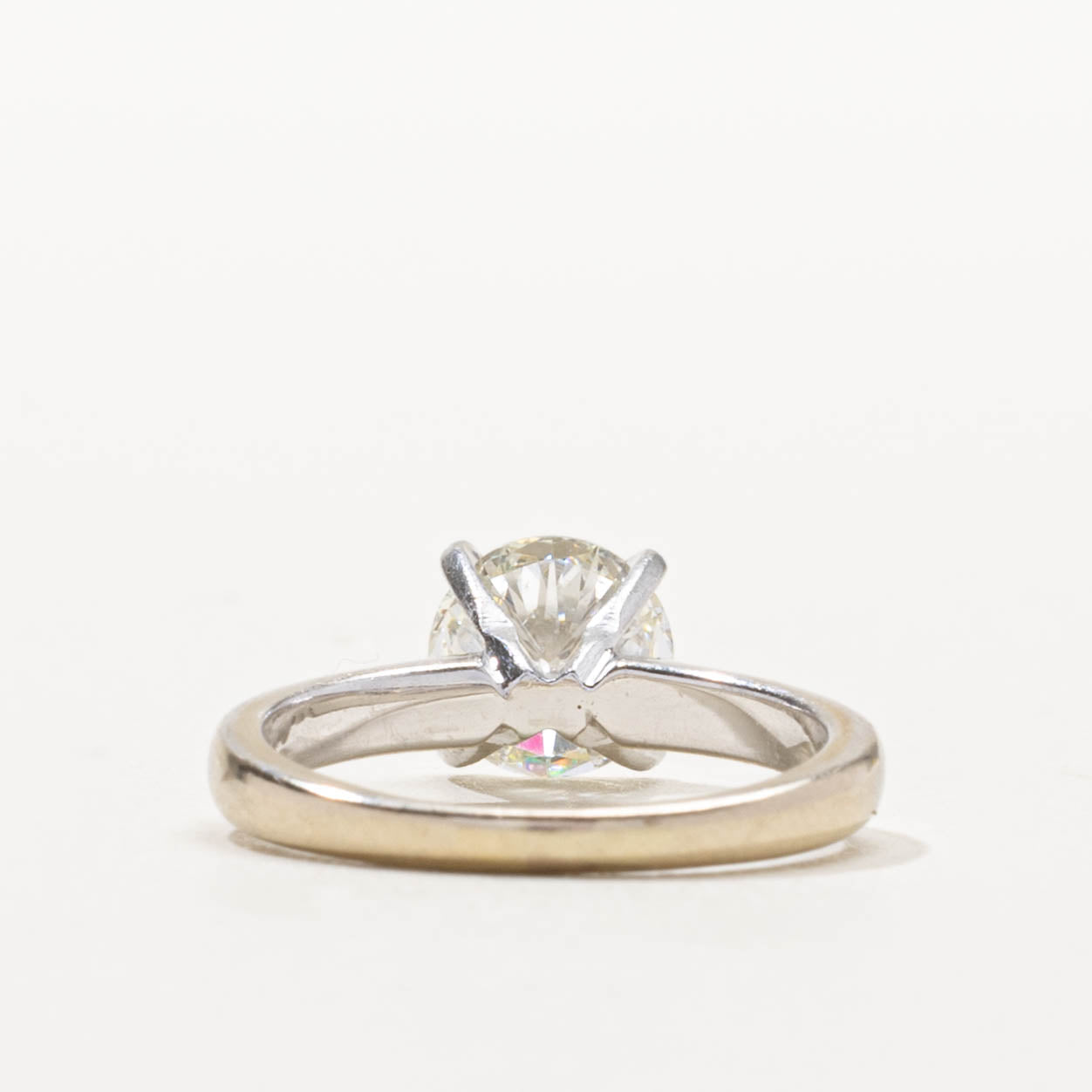 GIA Solitaire Diamond Engagement Ring | 1.27ct | SZ 4.25