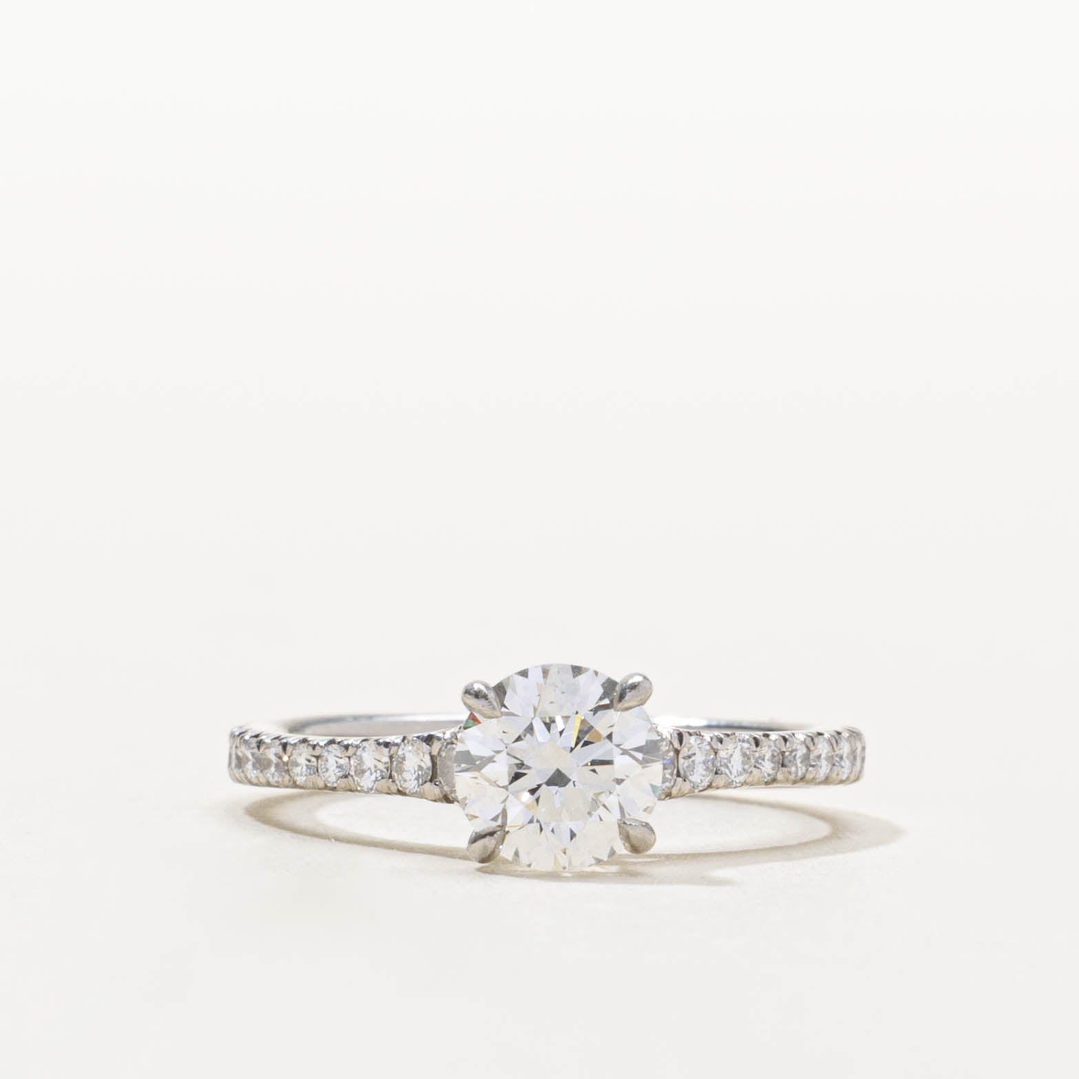 950 Platinum Diamond with Accents Ring | 1.35ctw | SZ 5.75