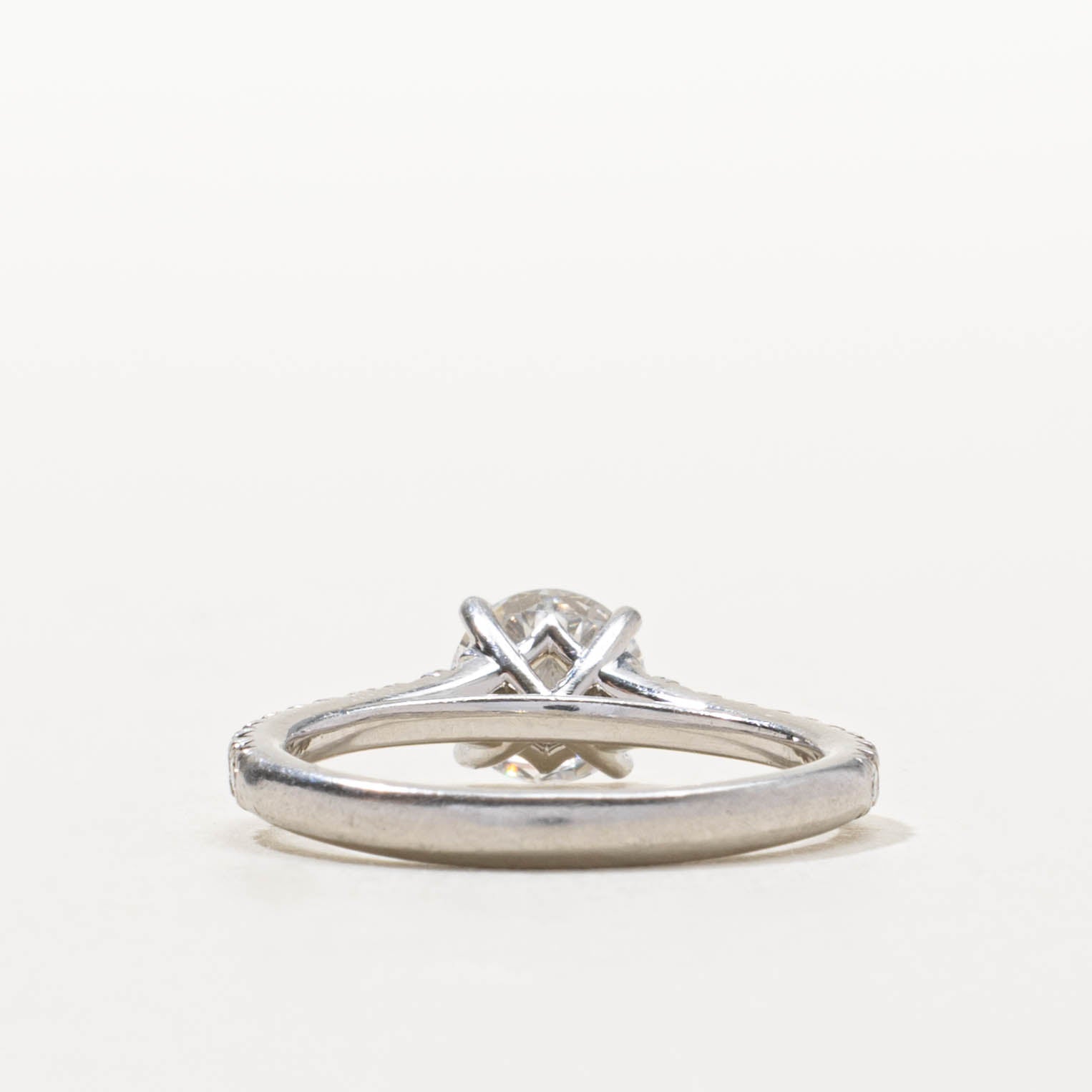 950 Platinum Diamond with Accents Ring | 1.35ctw | SZ 5.75