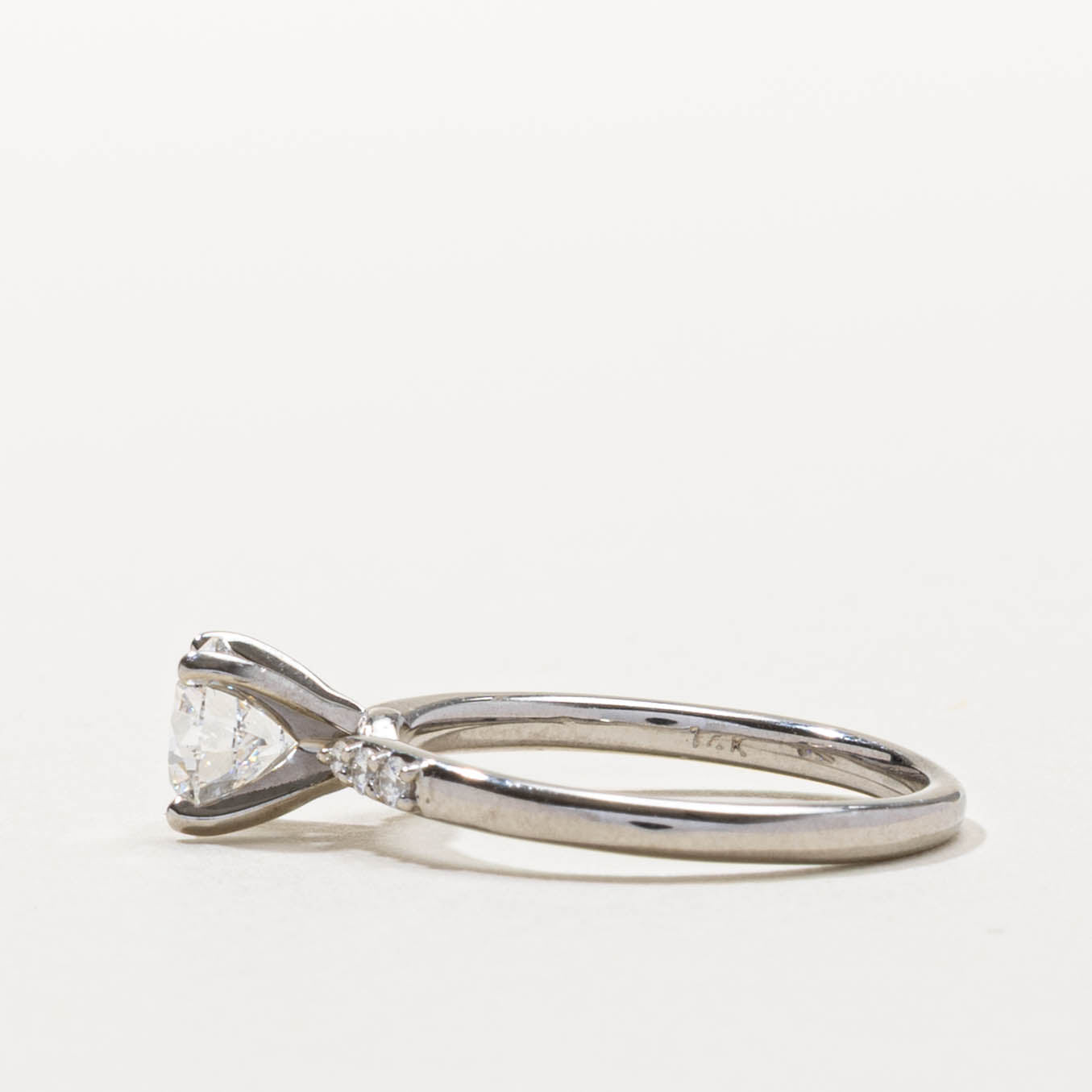GIA Prong Set Diamond Engagement Ring | 0.98ctw | SZ 6