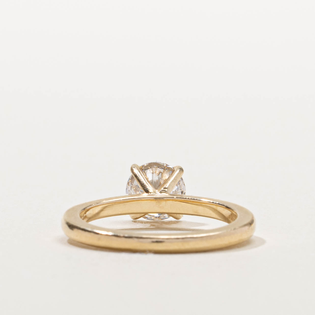 GIA Solitaire Diamond Engagement Ring | 0.75ct VVS1 I | SZ 3.75