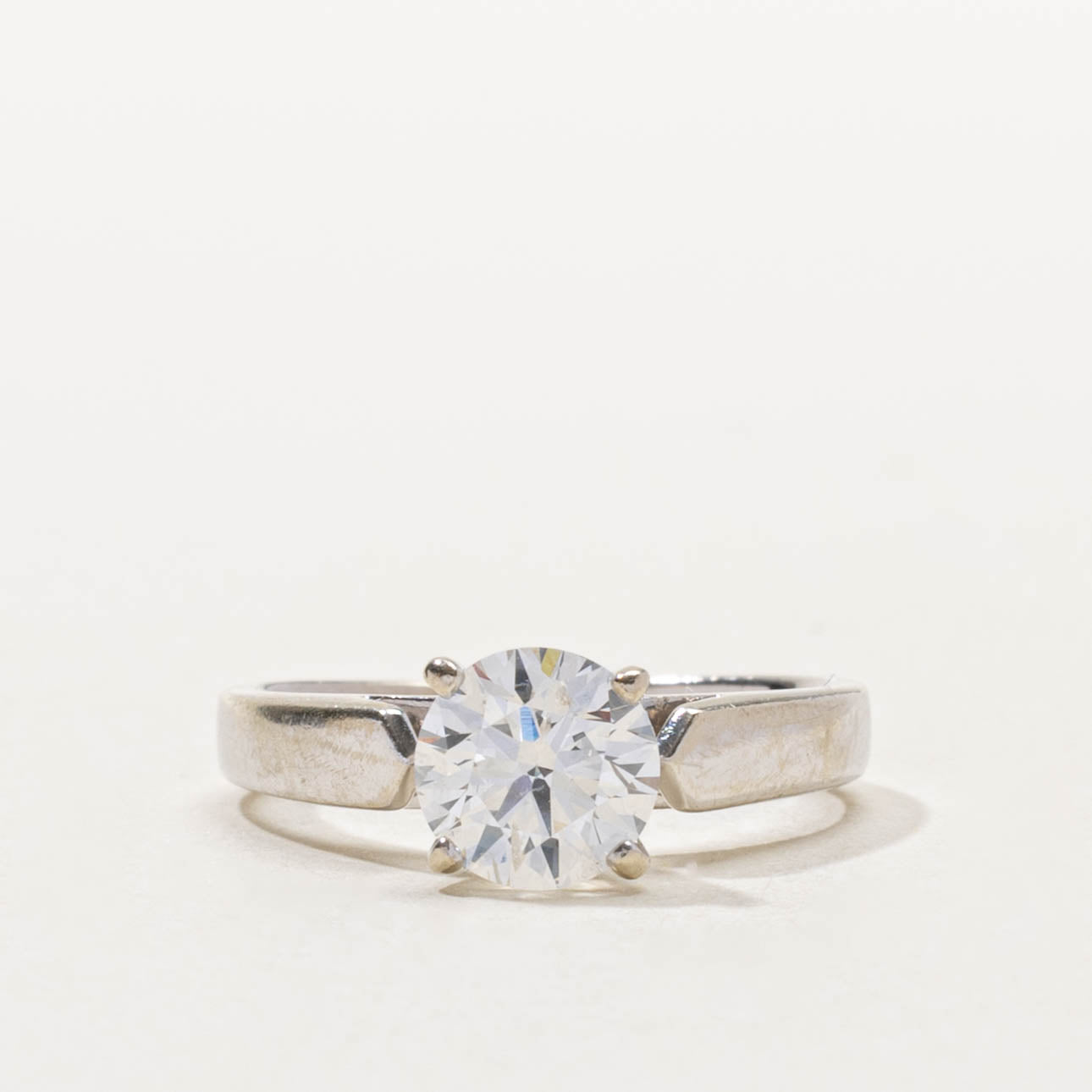 14k Solitaire Diamond Ring | 1.02ct | SZ 4.25