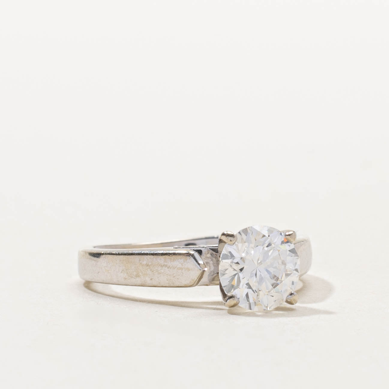 14k Solitaire Diamond Ring | 1.02ct | SZ 4.25