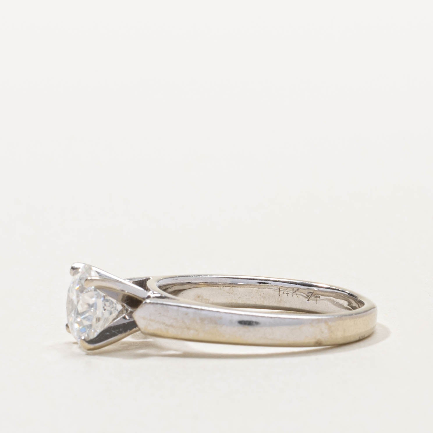 14k Solitaire Diamond Ring | 1.02ct | SZ 4.25