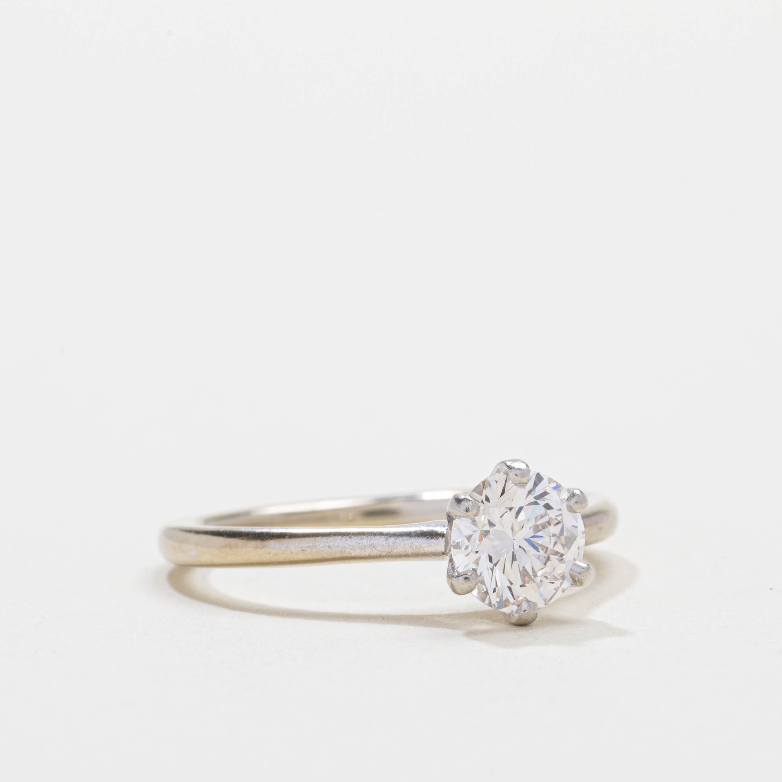 Bague en diamant GIA Soliatire | 0,83 ct IF H Ex | Taille 6,0