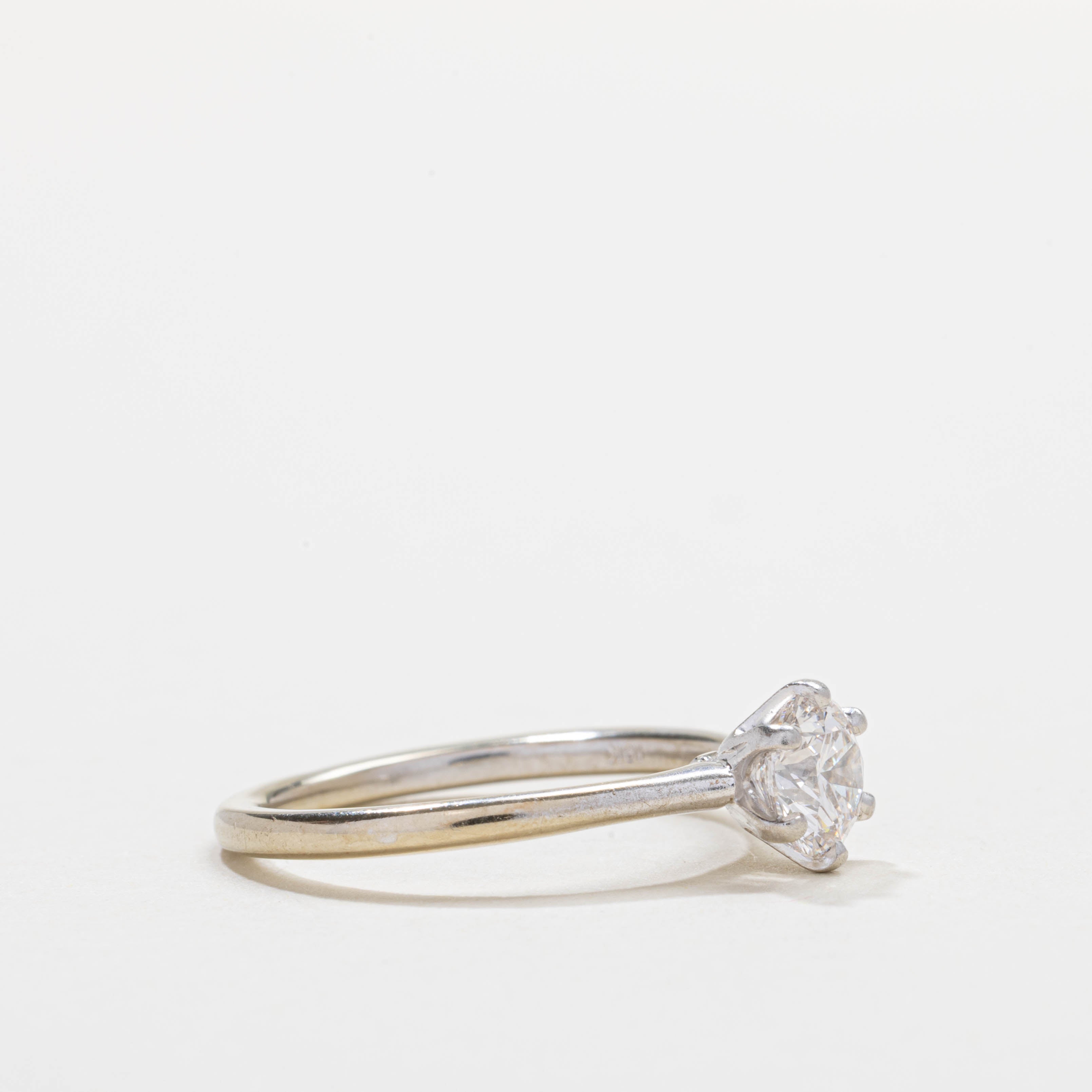 Bague en diamant GIA Soliatire | 0,83 ct IF H Ex | Taille 6,0