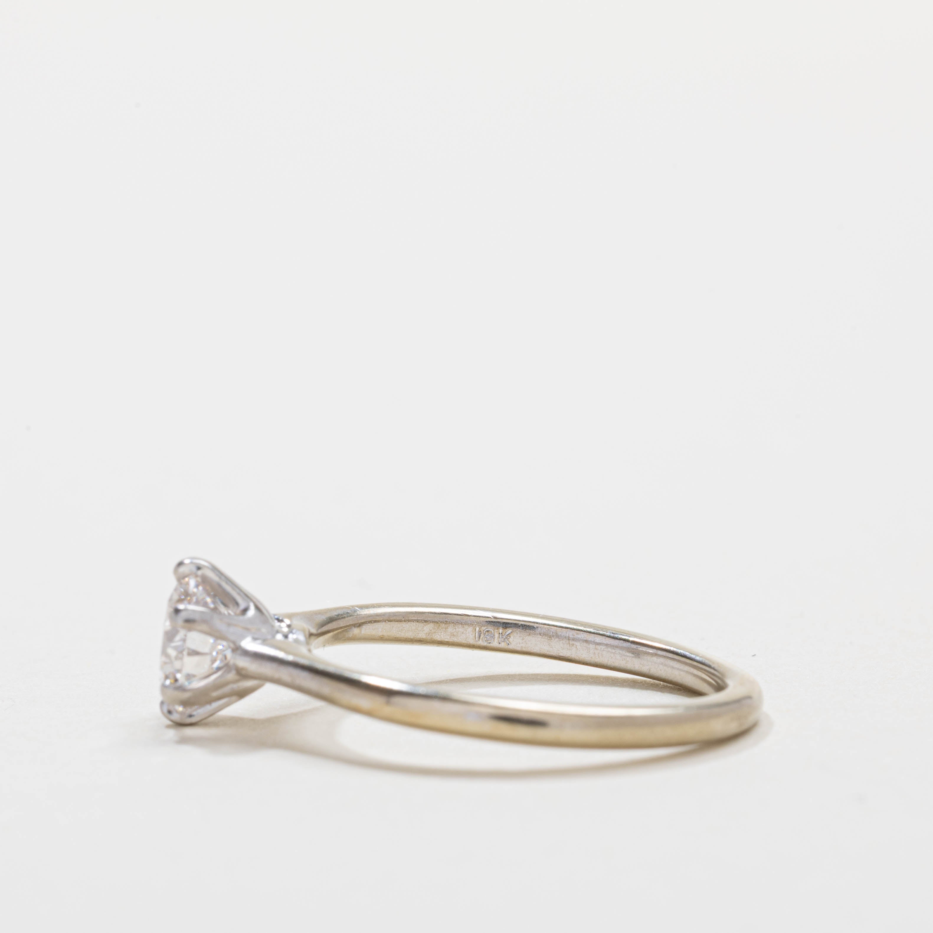 Bague en diamant GIA Soliatire | 0,83 ct IF H Ex | Taille 6,0