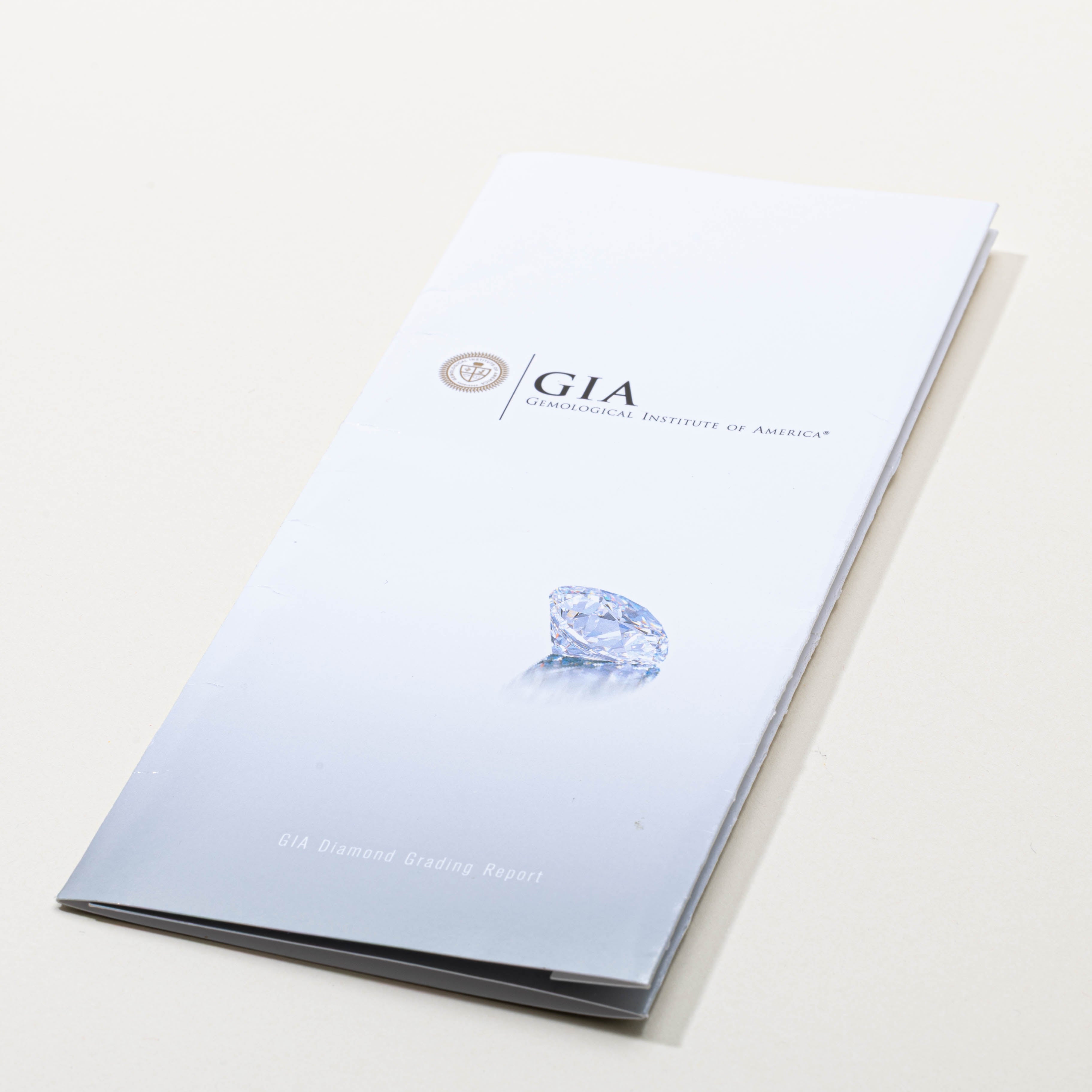 GIA Diamond Accented Engagement Ring | 1.03ct VS2 I, 0.72ctw | SZ 6.0