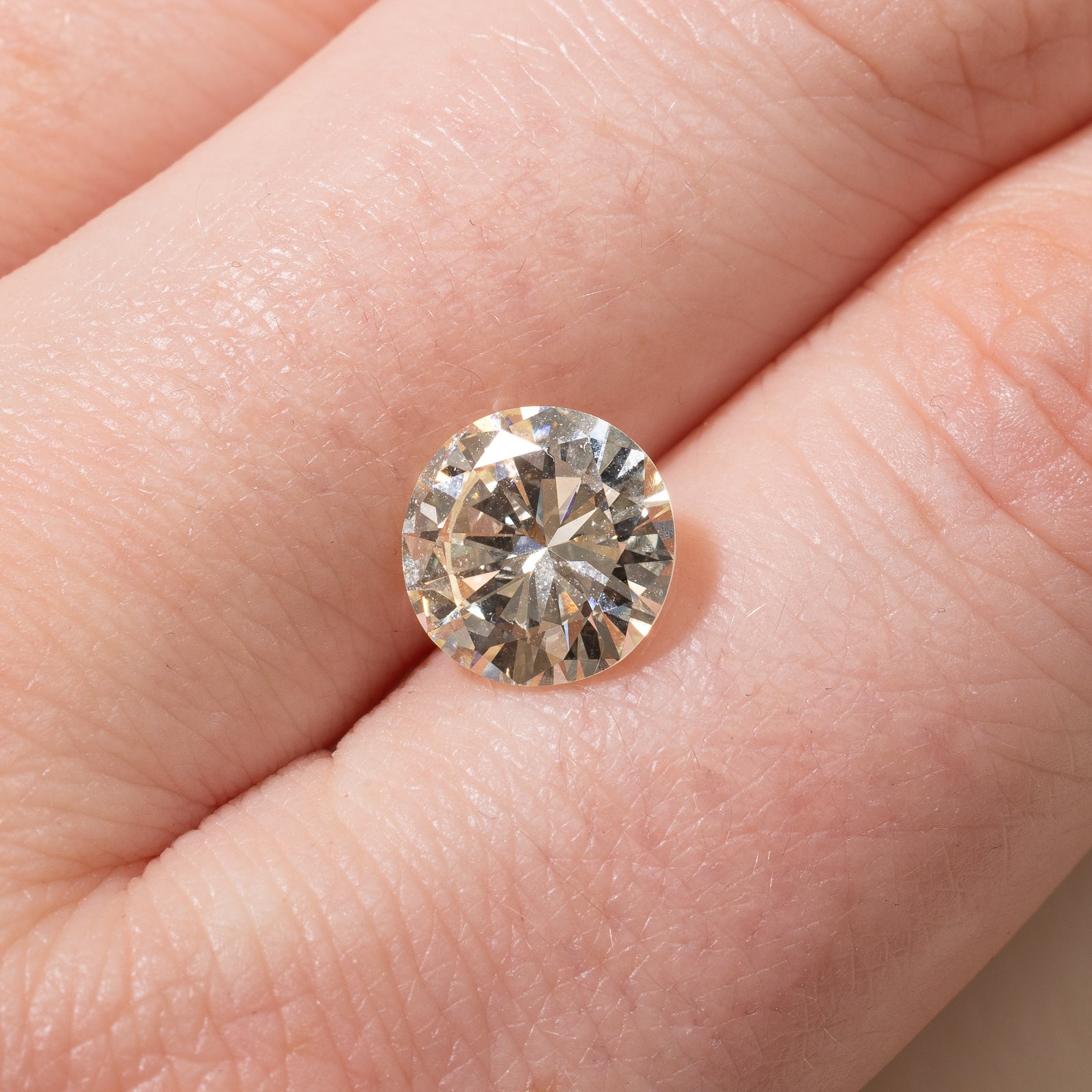 Diamant naturel rond brillant de plus de 2,5 ct | 2,51 ct VVS1/VVS2 M/N | 