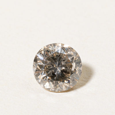 Round Brilliant Cut Loose Light Brown Diamond | 0.54ct |