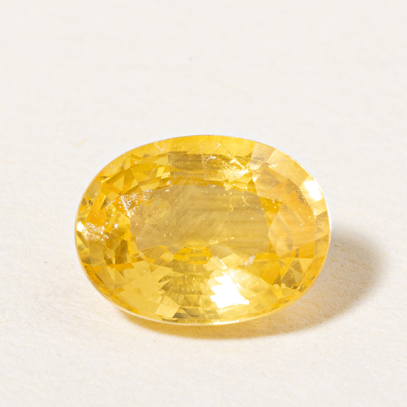 Oval Cut Loose Yellow Sapphire | 1.20ct |
