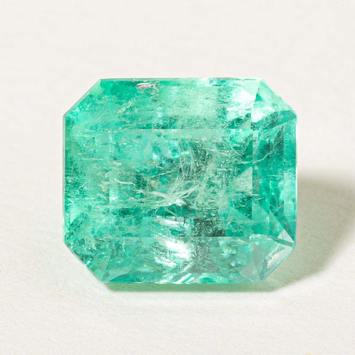 Rectangular Cut Corner Loose Columbian Emerald | 2.85ct |