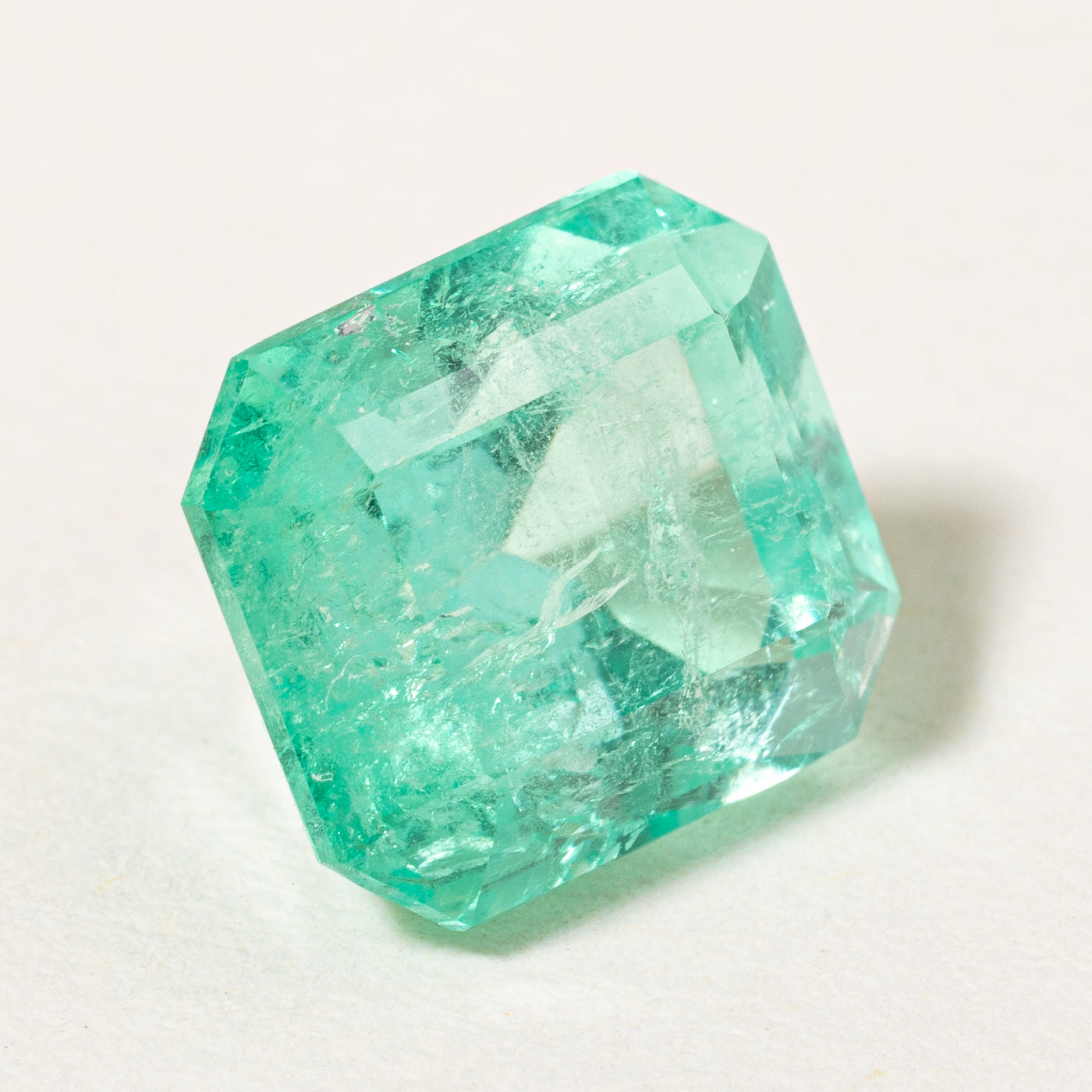 Rectangular Cut Corner Loose Columbian Emerald | 2.85ct |