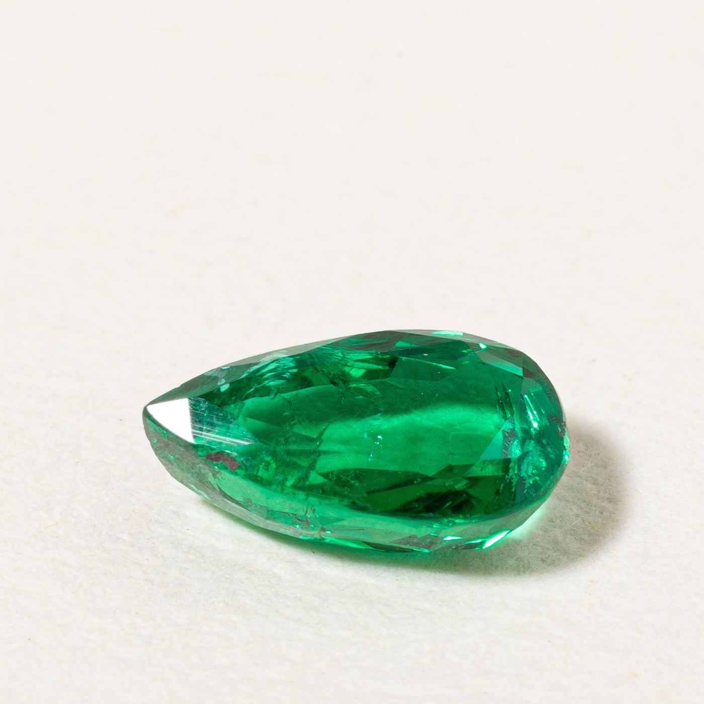 Pear Cut Loose Zimbabwe Emerald | 0.50ct |