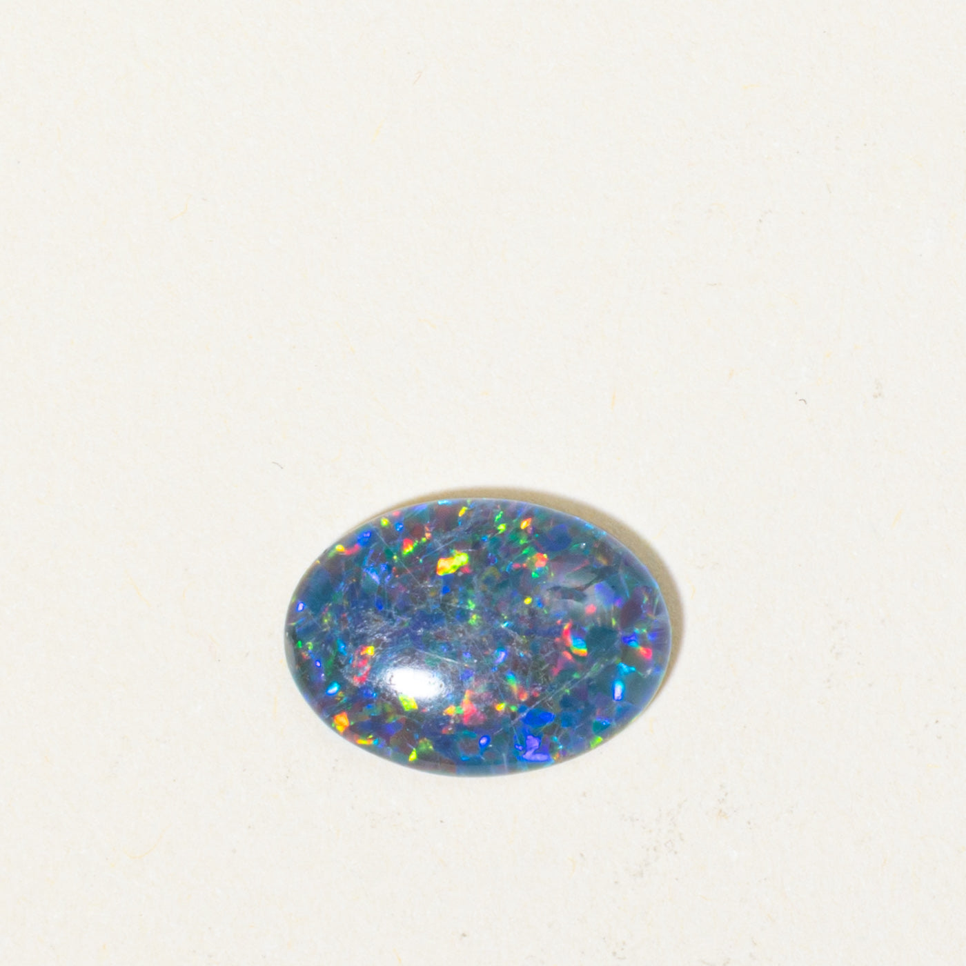 Loose Cabochon Cut Triplet Rainbow Opal | 3.47ct