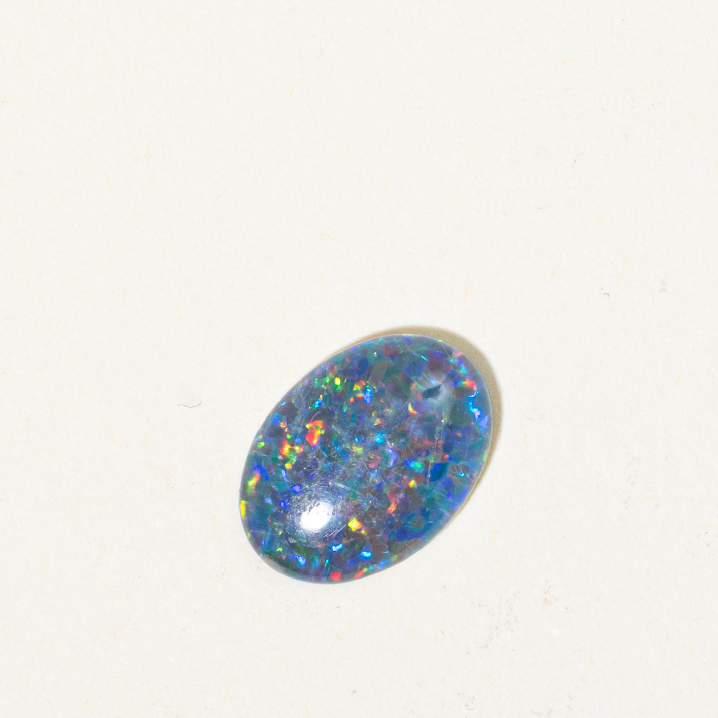 Loose Cabochon Cut Triplet Rainbow Opal | 3.47ct